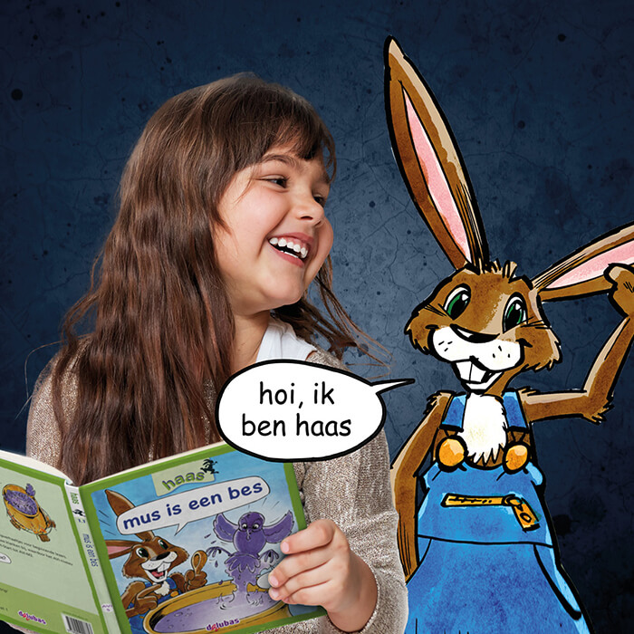 Haas zijn stripprentenboeken voor kinderen
